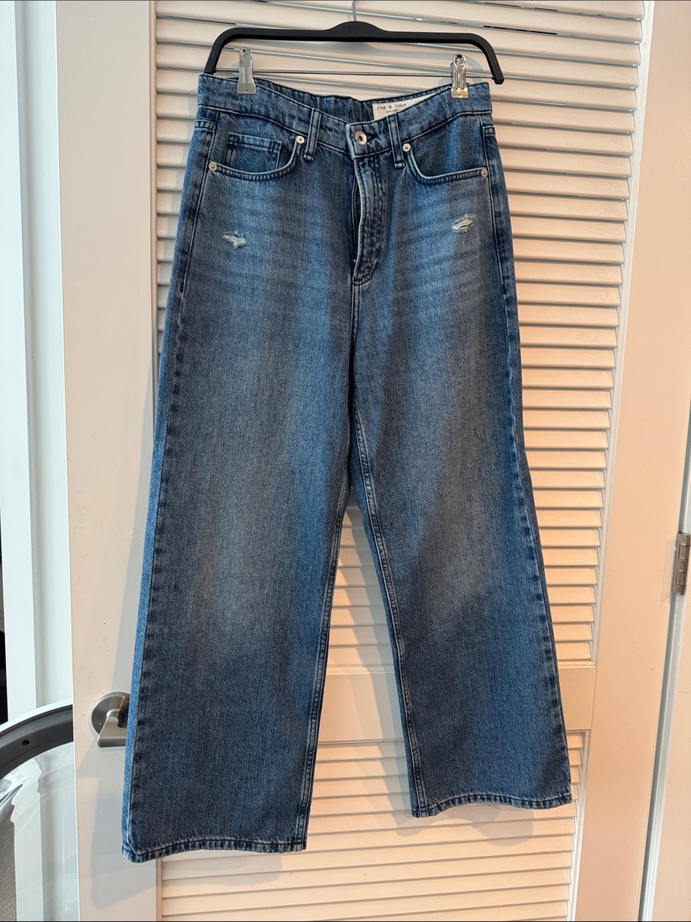 rag & bone Women’s Lori Mid Rise CropJeans